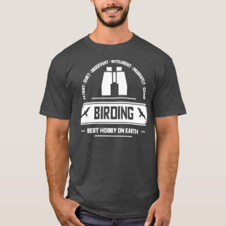 野鳥観察特性 Tシャツ