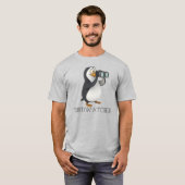 野鳥観察者 Tシャツ (正面フル)