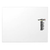 野鳥観察 ノートパッド (正面)