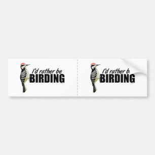 野鳥観察 バンパーステッカー