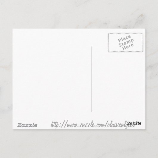 野鳥：アカタカ ポストカード (裏面)