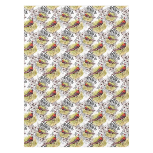 野鳥 テーブルクロス (正面)