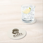 野鳥 |感謝祭 ラウンドペーパーコースター (インサイチュ)