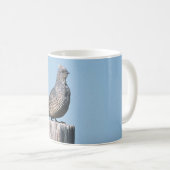 量られたウズラ コーヒーマグカップ (正面右)