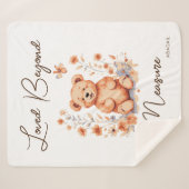 量を超えて愛される シェルパブランケット (正面(横))