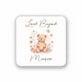 量を超えて愛される シール (正面)