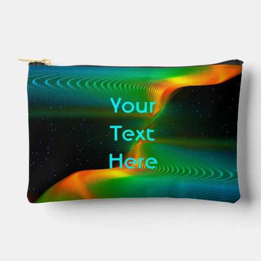 量子の絡み合い アクセサリーポーチ (正面)