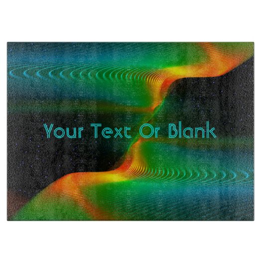 量子もつれ カッティングボード (正面)