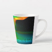 量子もつれ カフェラテマグ (右)