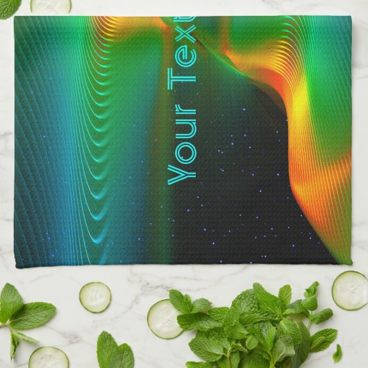 量子もつれ キッチンタオル (折り畳み)