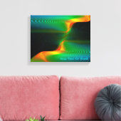 量子もつれ キャンバスプリント (インサイチュ (リビング))