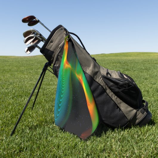 量子もつれ ゴルフタオル (グリーン)