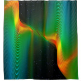 量子もつれ シャワーカーテン (正面)