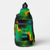 量子もつれ スリングバッグ (正面)