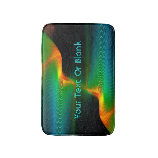 量子もつれ バスマット (正面縦)