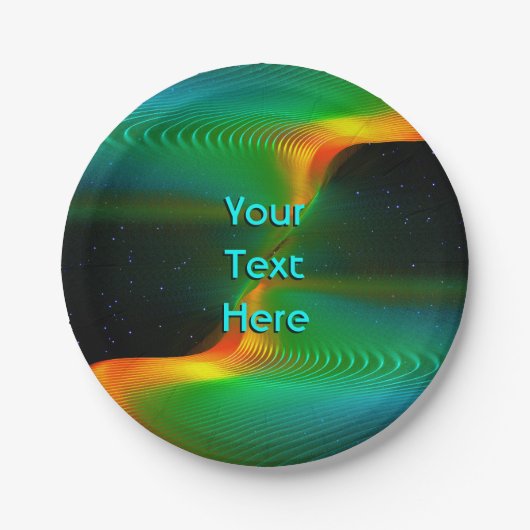 量子もつれ ペーパープレート (正面)