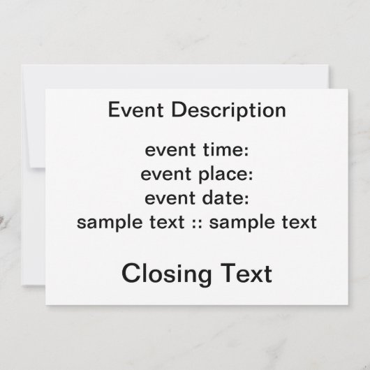 量子もつれ 招待状 (裏面)