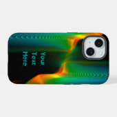 量子もつれ iPhone 15ケース (裏面横)
