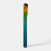 量子もつれ iPhone 15ケース (右側面)