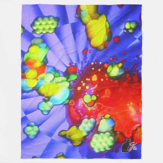 量子クオートフリースブランケット フリースブランケット (正面)