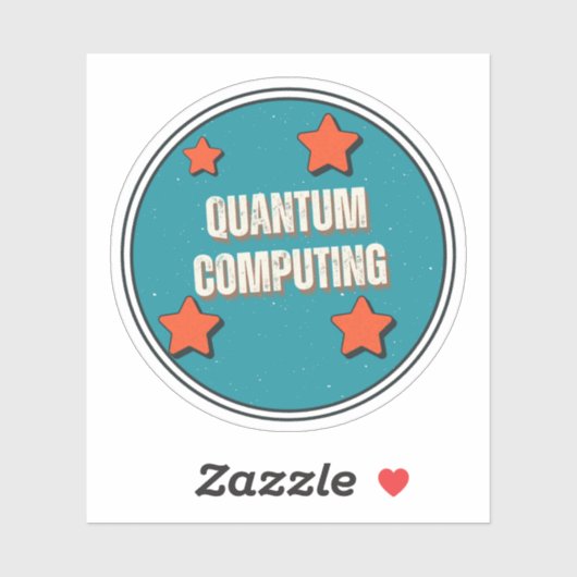 量子コンピューティング科学 シール (シート)