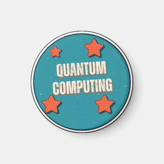 量子コンピューティング科学 マグネット (正面)