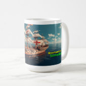 量子チャームAIがサンタマリアv1.0を促した コーヒーマグカップ (正面右)