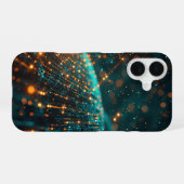 量子データストリーム iPhone 16ケース (裏面横)