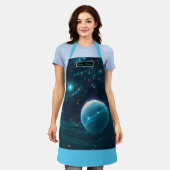 量子トワイライト エプロン (着用した状態)