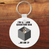 量子ネコ キーホルダー (正面)