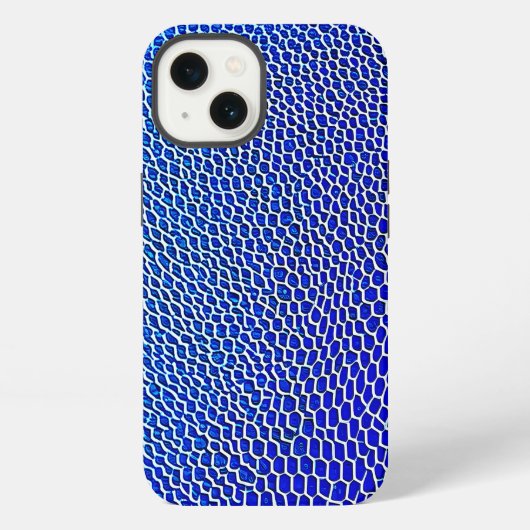 「量子メッシュ」 iPhoneケース (裏面)