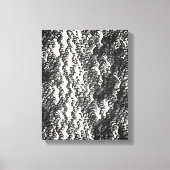 量子力学ツイストロープパターン キャンバスプリント (正面)