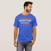 量子力学ミニマリスト活字友達 Tシャツ (正面フル)