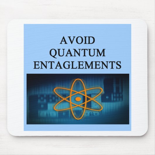 量子力学 マウスパッド (正面)