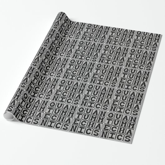 量子力学、物理学の概念 ラッピングペーパー (アンロールド)