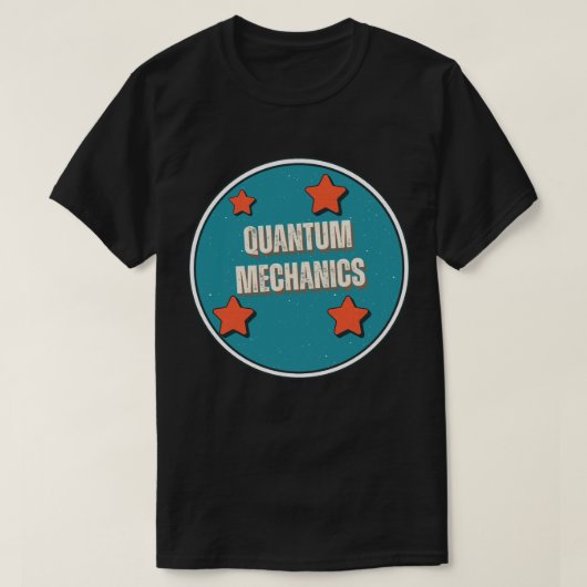 量子力学 Tシャツ (デザイン正面)
