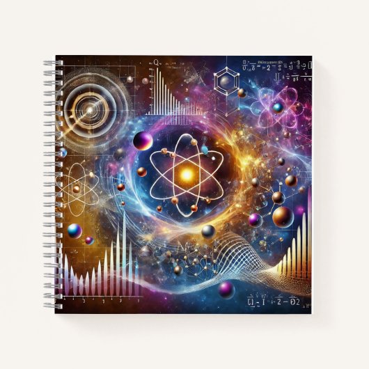 量子原子と宇宙エネルギー ノートブック (正面)