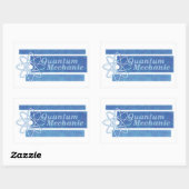 量子整備士ステッカー 長方形シール (シート)
