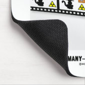 量子整備士多くの世界解釈 マウスパッド (コーナー)