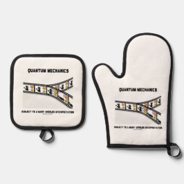 量子整備士多くの世界解釈 鍋つかみ&鍋敷きセット