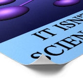 量子整備士物理ジョーク ポスター (角)