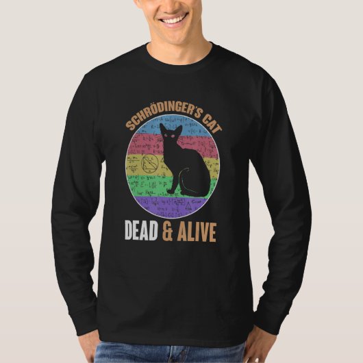 量子整備士物理学数理研究家 Tシャツ (正面)