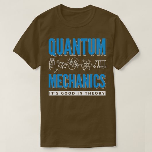 量子整備士量子エンジニアリングその良さ Tシャツ (デザイン正面)