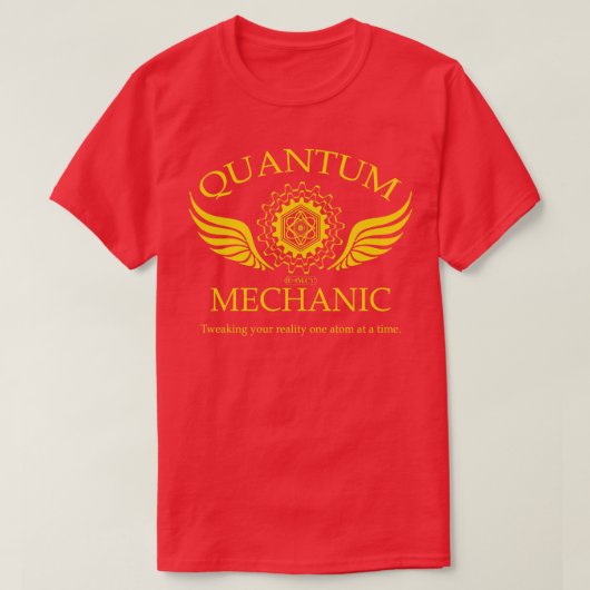 量子整備士 Tシャツ (デザイン正面)