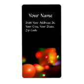 量子気泡 ラベル (正面)