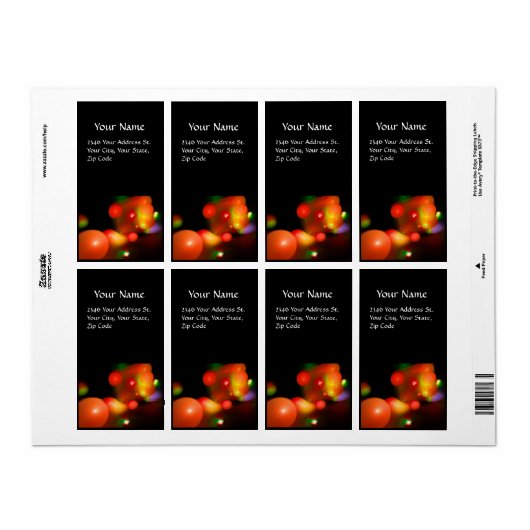 量子気泡 ラベル (フルシート)