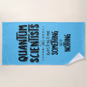 量子科学者 ビーチタオル (正面)