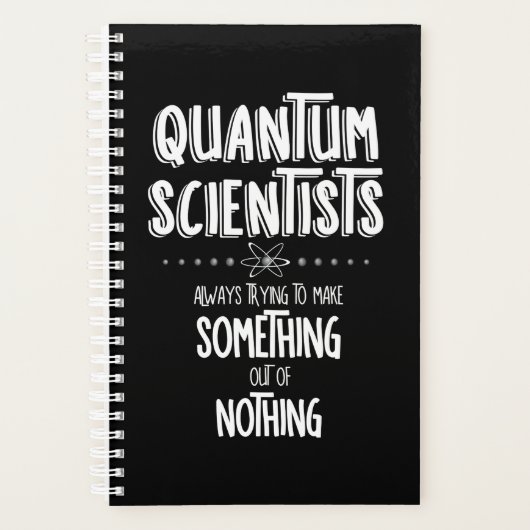 量子科学者 プランナー手帳 (正面)