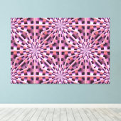 量子織り1 キャンバスプリント (インサイチュ (ウッドフロア))