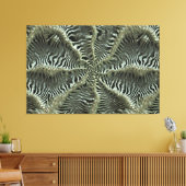 量子織り3 キャンバスプリント (インサイチュ (リビング))